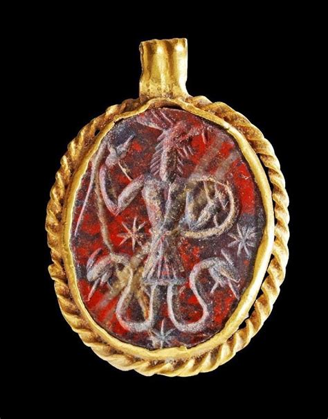 Magical amulet of the medieval witch